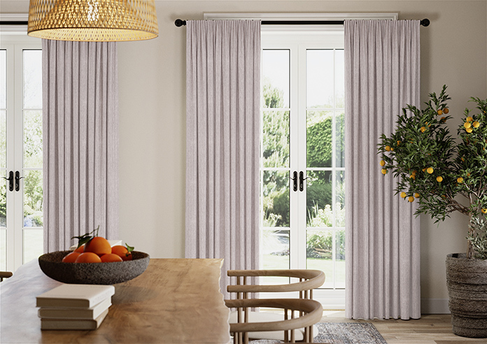 Quay Stripes, Parisian Purple - Made to Measure Curtains - Image 3